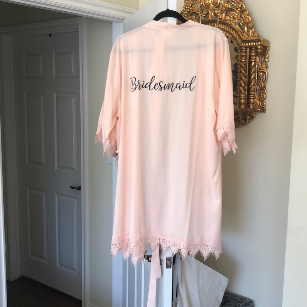 Bridesmaid silk robe BRAND NEW